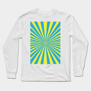 Radiating star Long Sleeve T-Shirt